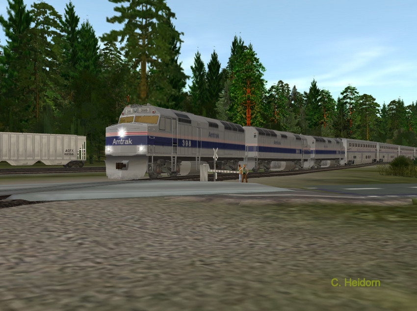 Photo of Amtrak through Mountain Country