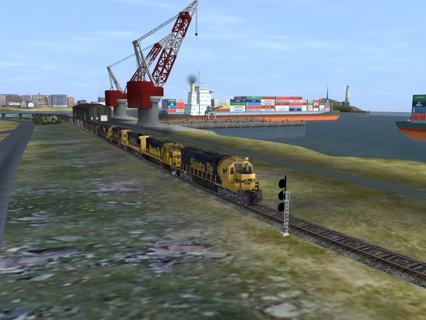 Photo of Coal Train through Portsmouth
